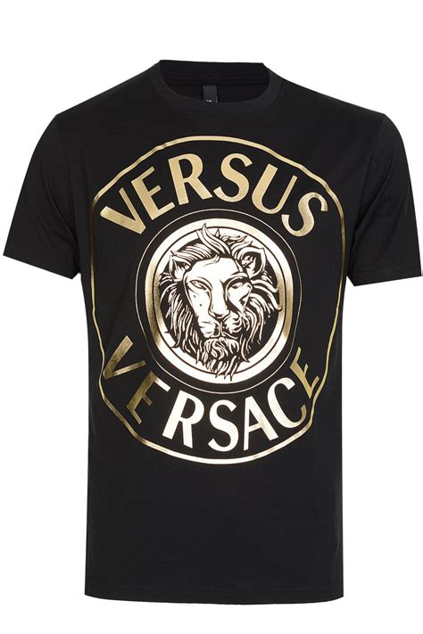 versus versace t shirt gold|authentic Versace shirt.